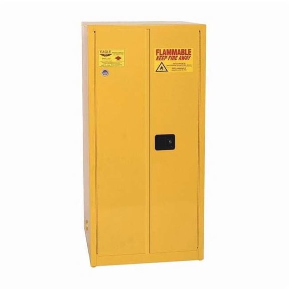 Eagle Mfg Flammable Liquid Safety Cabinet,Yellow 6010X