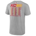 thumbnail image 3 of Men's Fanatics  Heather Gray Kansas City Chiefs Super Bowl LIX Roster T-Shirt, 3 of 5