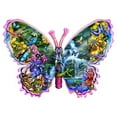 thumbnail image 2 of SUNSOUT INC - Butterfly Waterfall - 1000 pc Special Shape Jigsaw Puzzle by Artist: Lori Schory - Finished Size 24" x 35" - MPN# 95234, 2 of 5