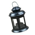 thumbnail image 4 of Farol de cristal y metal con candelabro, luz de viento, para jardín, 9,6 x 9,6 x 12,5 cm k negro, 4 of 9