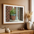 thumbnail image 4 of Flower Pot, Sunset Park - Brooklyn New York Photography Oak Framed Wall Art Print 24 x 36 inches, 4 of 6