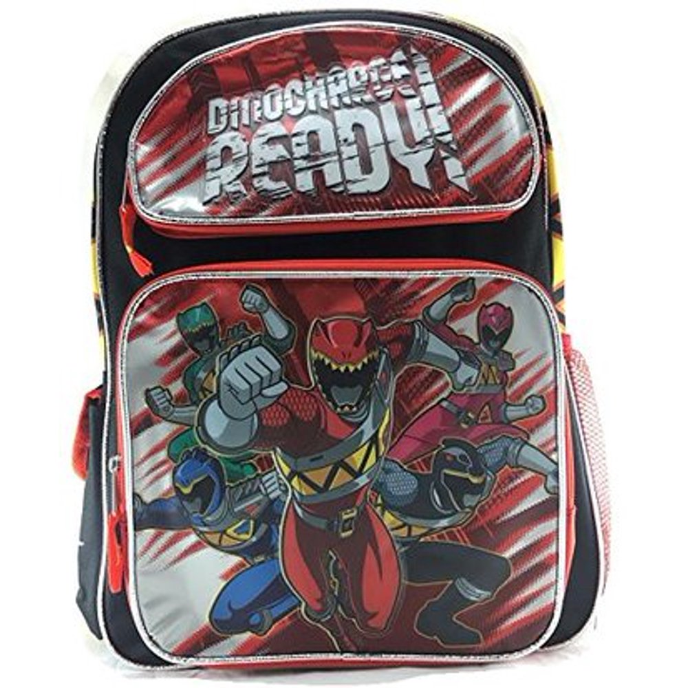 Power Rangers Backpack Power Rangers Dino Super Charge 16" School
