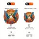 thumbnail image 3 of Hummingbird Chime Wooden Jigsaw Puzzle Shaped Animal Puzzle Adult Decompression Round Super Hard High Difficulty Educational Toys, Birthday Holiday Family Gift Wooden Toys, 3 of 4