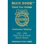 Pre-Owned Kelley Blue Book Used Car Guide: Consumer Ed., January-June 1996, Covers 1981-1995 Cars (Paperback) 1883392101 9781883392109