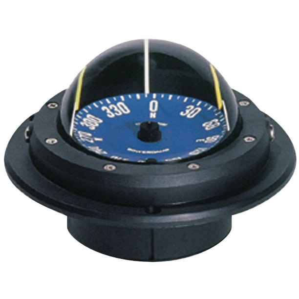 Ritchie RU90 Voyager Racing Boat Compass with No Light & Flush 41/8