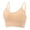 Complexion, variant on Womens Bras,Women's U-Back Bralette, Seamless Racerback Bra, 1-Pack, Wireless Crop Top for Yoga and Daily Wear White 34