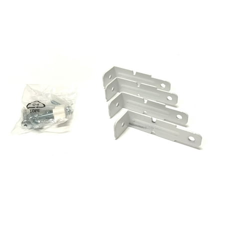 

OEM Delonghi Heater Wall Support Brackets Kit Originally Shipped With HCX9115E