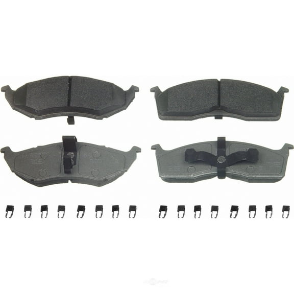 Disc Brake Pad Set Fits select: 1996-2000 DODGE GRAND CARAVAN, 1996-2000 CHRYSLER TOWN & COUNTRY