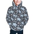 thumbnail image 2 of Bingfone Turtle Pattern Youth Classic Hoodies Soft Hooded Pullover Sweatshirts for Girls and Boys, 2 of 6