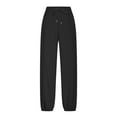 thumbnail image 4 of Admvng Joggers for Women Casual Comfortable Solid Warm Pants Joggers with Pocket for home wear, Size S-2XL, 4 of 6