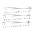 thumbnail image 1 of Hanging Jewelry Organizer- Modern Acrylic Necklace Holder with 15 Hooks - Space-Saving Wall Jewelry, 1 of 5