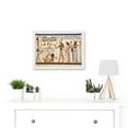 thumbnail image 2 of Painting Ancient Egyptian Heiroglyphics Horus Thoth Anubis Mural A4 Artwork Framed Wall Art Print, 2 of 4
