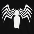 thumbnail image 2 of Marvel Spider-Man Men's Short Sleeve Cosplay Hooded T-Shirt Black Venom, 2 of 2
