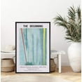 thumbnail image 3 of IDEA4WALL Framed Canvas Art Wall Decor The Beginning Master Aritst Barnett Newman Oil Painting Abstract Contemporary for Dorm Home Office - 16"x24", 3 of 4
