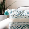 thumbnail image 3 of Safavieh Valen 16" x 16" Southwestern Plush Pillow with Tassel, 3 of 4