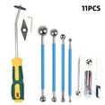 thumbnail image 1 of Kit de Remplissage et de Calfeutrage 11 Pcs Outil de Retrait de Joints Outils de Réparation de Joints de Carrelage, 1 of 9