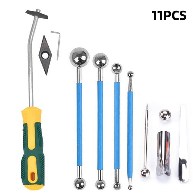 Kit de Remplissage et de Calfeutrage 11 Pcs Outil de Retrait de Joints Outils de Réparation de Joints de Carrelage