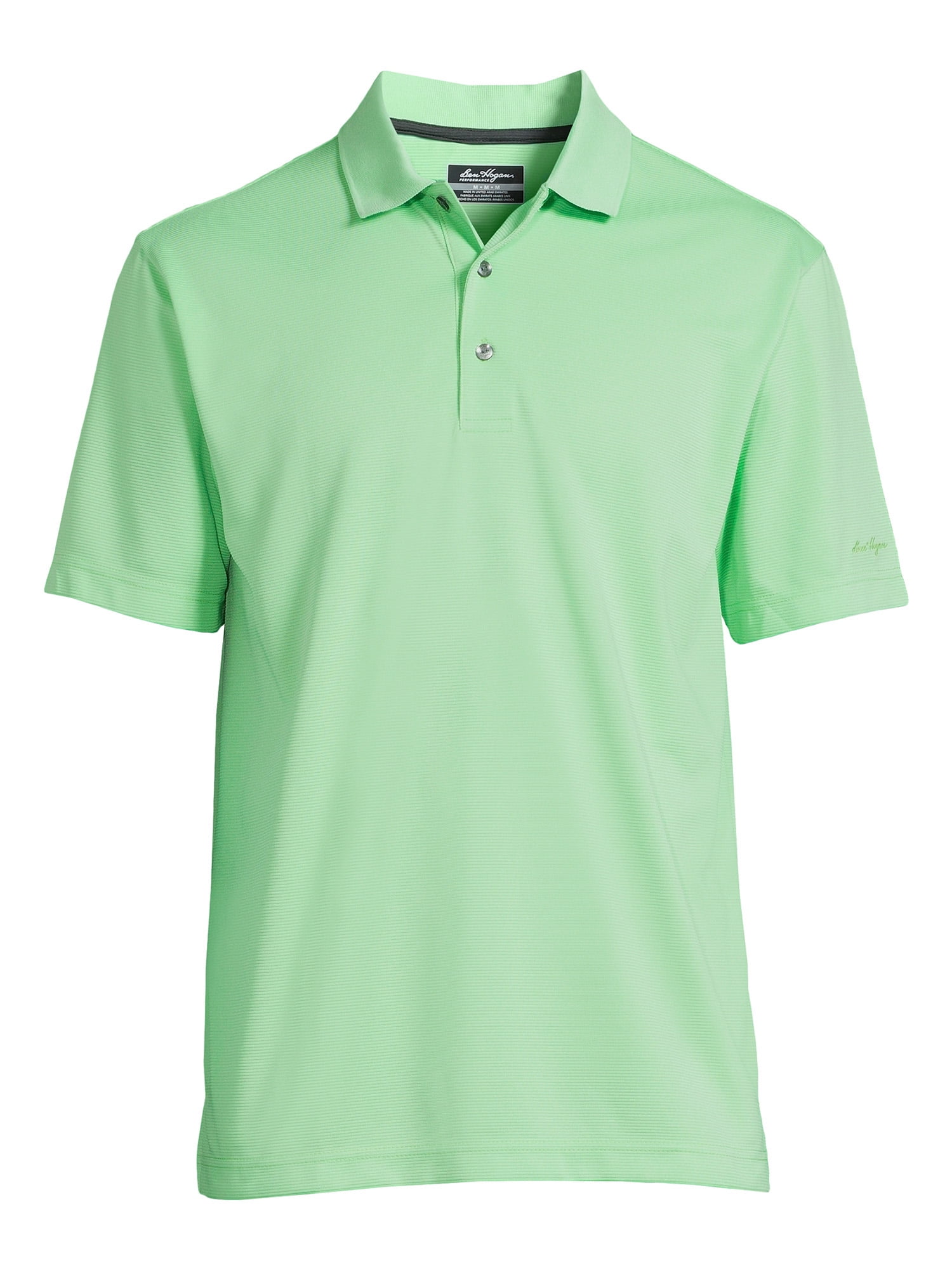 Ben Hogan Performance Men's Solid Ottoman Golf Polo Shirt