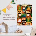 thumbnail image 5 of FMSHPON Christmas Nutcrackers Happy Clipboard Hardboard Wood Nursing Clip Board and Pull for Standard A4 Letter 13x9 inches, 5 of 5