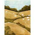 thumbnail image 2 of Green, Jacob 15x18 White Modern Wood Framed Museum Art Print Titled - Scattered Sheep I, 2 of 4