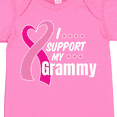thumbnail image 4 of Inktastic Breast Cancer Awareness I Support My Grammy with Pink Ribbon Boys or Girls Baby Bodysuit, 4 of 5