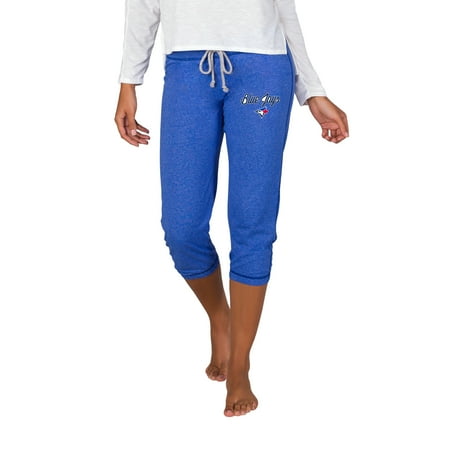 Women s Concepts Sport Royal Toronto Blue Jays Quest Knit Capri Pants