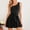 Black, variant on Staron Summer Jumpsuits for Women Casual One Shoulder Sleeveless Solid Short Romper Party Vacation Fashion Jumpsuit, Black XL