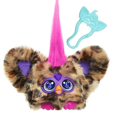 Furby Furblets Chee-Chee Mini Cheetah Friend, Electronic Plush Toys for Girls & Boys 6 