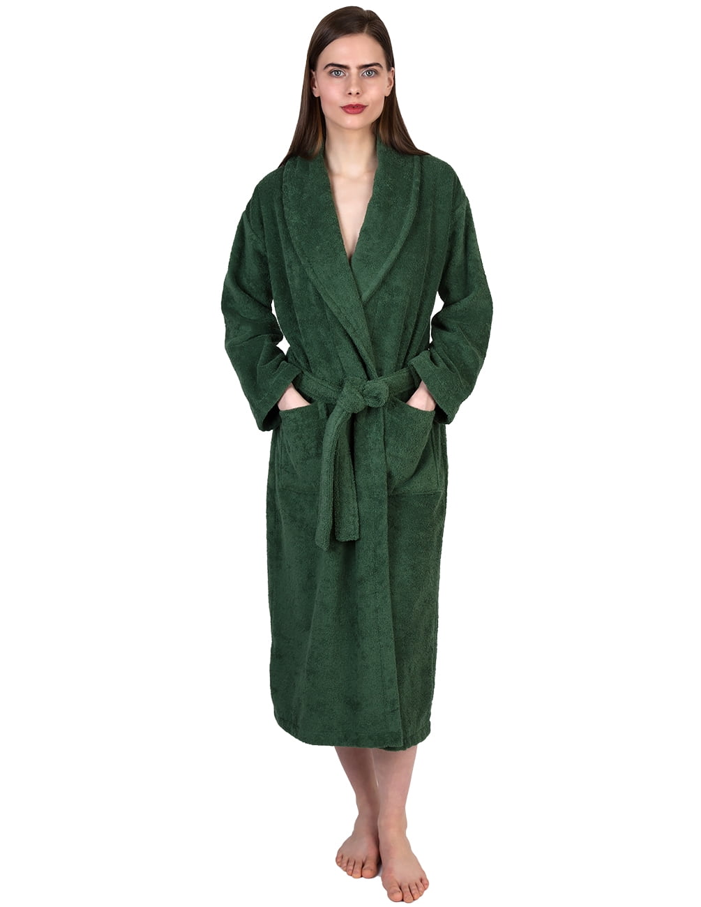 TowelSelections Women's Robe, Turkish Cotton Terry Shawl Bathrobe ...