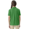 thumbnail image 4 of Classroom School Uniforms Big Kid Short Sleeve Pique Polo CR832Y, XL, SS Kelly Green, 4 of 7