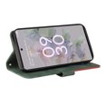 thumbnail image 2 of Compatible Google Pixel 6A Case, Leather Wallet Case Stand View Magnetic Clasp Book Flip Folio Phone Cover - Green, 2 of 5