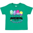 thumbnail image 3 of Inktastic I'm Just Here for the Sweets with Spun Sugar Candy Boys or Girls Toddler T-Shirt, 3 of 5