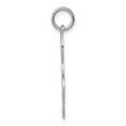 thumbnail image 2 of 14k White Gold Treble Clef Charm Pendant, 2 of 4