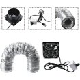 thumbnail image 2 of Ventilador extractor de velocidad ajustable, ventilador extractor de conducto USB con conducto de 1 metro, 2 of 4