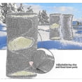 thumbnail image 5 of Women's Knee Sleeves, Thick Fleece-Lined Gray Wool Pair for Comfort and Warmth, 5 of 5
