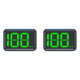 thumbnail image 1 of GPS H HUD Digital Speedometer Head Up Ups para Carro Autos () Verde, 1 of 7