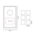 thumbnail image 4 of Paquete 6 piezas Mini cornhole con costales y tablero MDF, 4 of 4