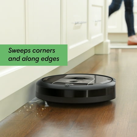 iRobot - Roomba i7 Wi-Fi Connected Robot Vacuum - Charcoal