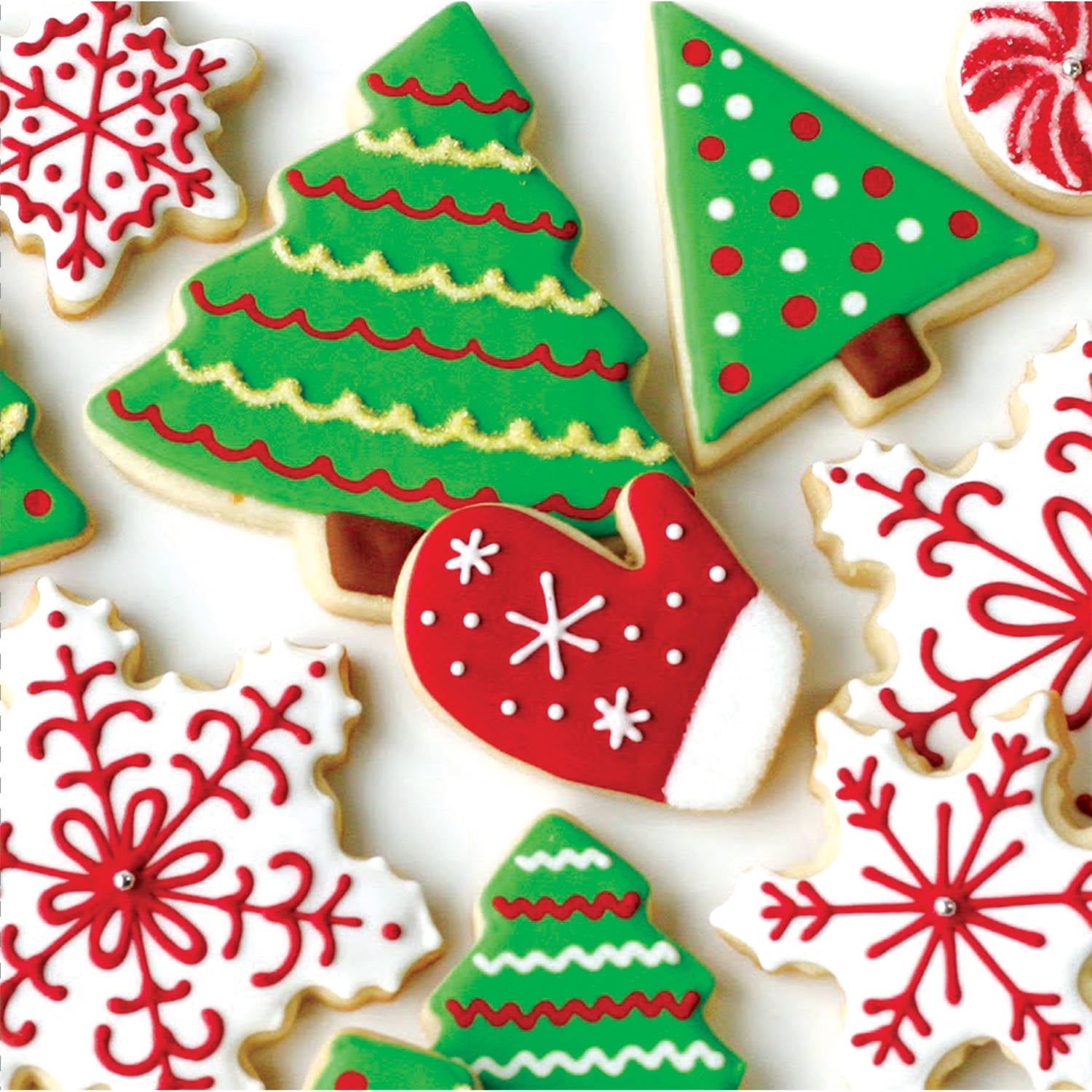 Holiday Treats Beverage Napkins, 16-Pack by CREATIVE CONVERTING