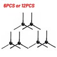 thumbnail image 2 of MYG Replacement Side Brush 6/12pcs For V7 V7S Plus Robotic Vacuum Cleaner, 2 of 5