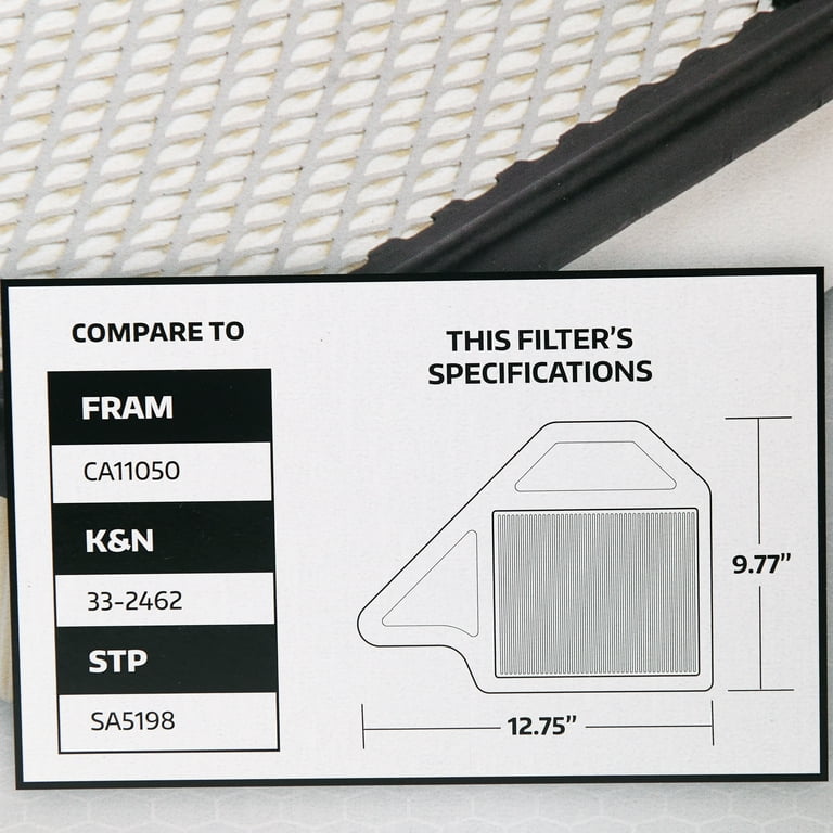 A-Premium Engine Air Filter Compatible With Chrysler Town & Country & Dodge Grand