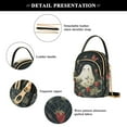 thumbnail image 4 of FORMRS Crossbody Bag for Women Quilted Travel Shoulder Cell Phone Purse with Chain Strap Handbag, Happy Ghost, 4 of 7