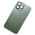 thumbnail image 2 of Phone Case for IPhone 14 Pro Frosted Straight Edge Fall Proof Phone Protective Case with Lens Film Mountain Green, 2 of 7