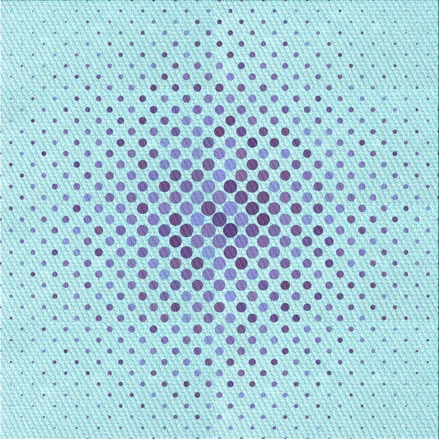 Ahgly Company Tapis d'Intérieur Lavable à la Machine, Carré, Transitionnel, Bleu Denim, Tapis de Zone, 5 Pieds Carré