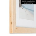 thumbnail image 3 of ArtToFrames 16x24 Inch Hard Maple Picture Frame, This Brown Wood Poster Frame is Great for Your Art or Photos, Comes with 060 Plexi Glass (4847), 3 of 8