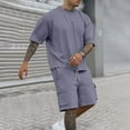 thumbnail image 6 of Afdoent Men's 2 Pieces Outfits Mens Everyday Wear Casual And Sporty Activities Versatile And Stylish Attire Spring And Summer Summer Beach Vacation Outfits, 6 of 9