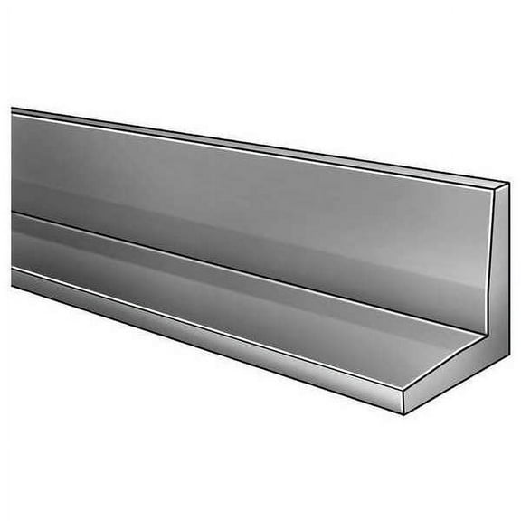 Manufacturer Varies Angle,Al,6061,1/8 In T,1 1/4 In Leg,4 Ft 61A.125X1.25-48