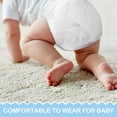 thumbnail image 3 of Yoqb 12 Packs Waterproof Plastic Pants for Toddlers Reusable Diaper Covers Unisex Baby Potty Training Underwear CoversA108, 3 of 6