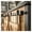 3FT-Double Door kit, variant on I Shape Hanger Super Mini Barn Door Hardware Kit, Double Door Sliding Smoothly And Quietly Used For Small Cabinet Barn Door ,Easy to Install