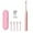 Pink, variant on Up to 65% Off Electric Toothbrush 4 Brush Heads, 6 Gears With Bracket And Travel Case, USB Charging Model Electric Toothbrush, Fully Automatic Charging Sound Wave Soft Bristle Brush